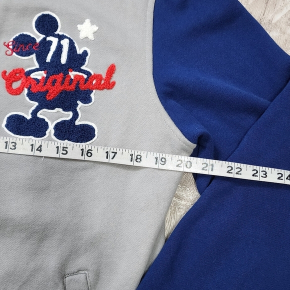 Walt Disney World Mickey Mouse Original Snap Up Varsity Jacket Adult Size S - Picture 6 of 8